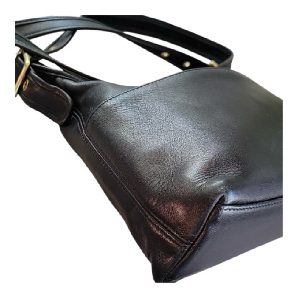 Vintage Coach Leather Crossbody Bag | 2002 Costa Rica | Brass Hardware - Picture 7 of 8